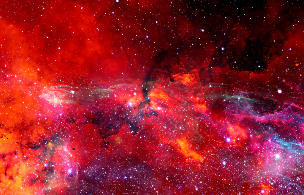 Galaxy Glass Wall Art