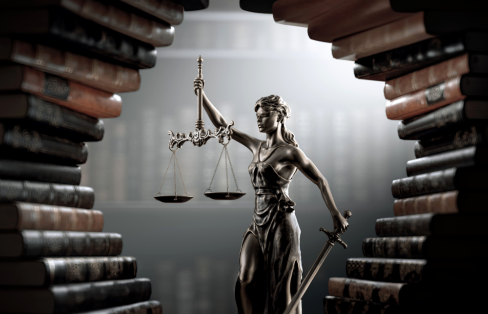 Justice Glass Wall Art