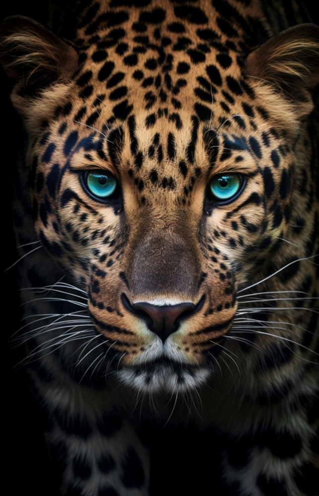 Leopard Glass Wall Art