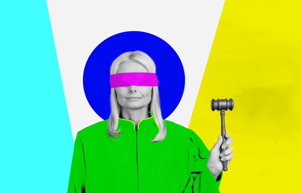 Justice Of Colors Glass Wall Art