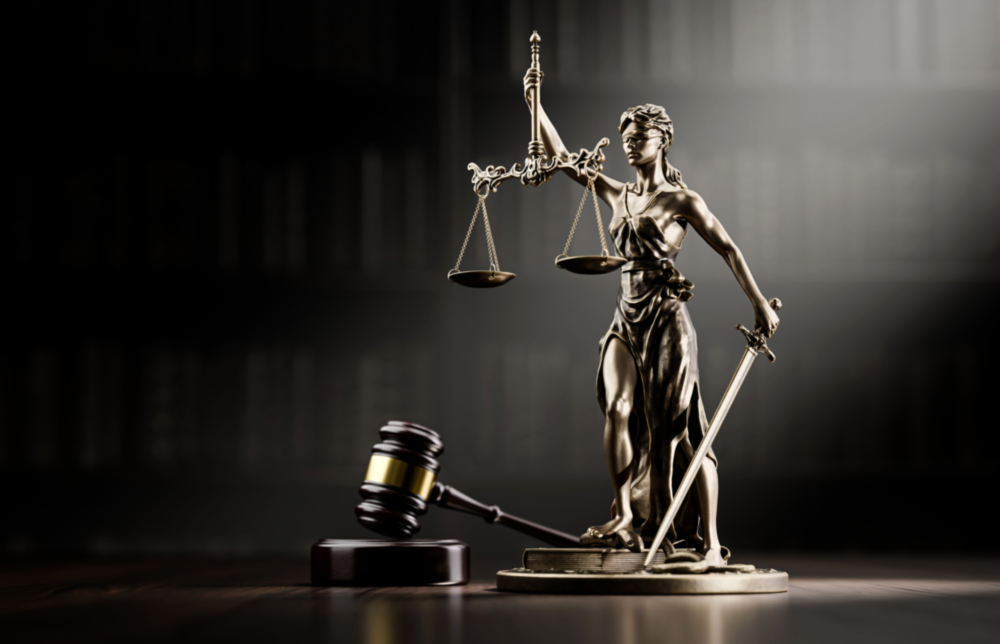 Justice Glass Wall Art