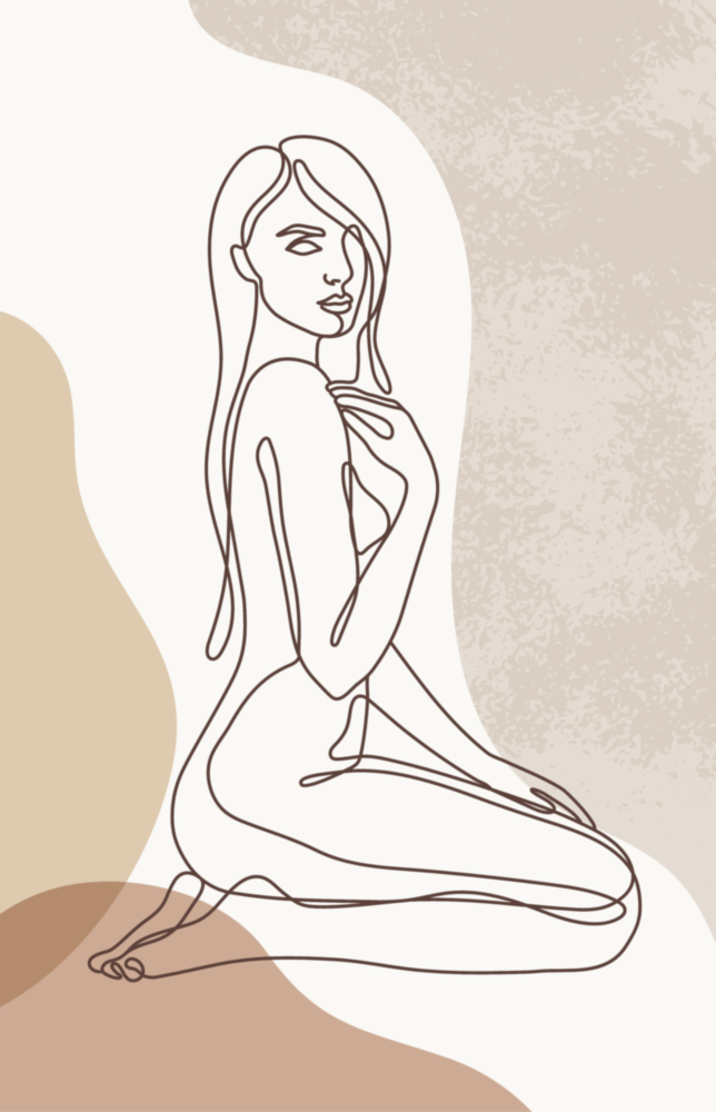 Woman's Art Glass Wall Art