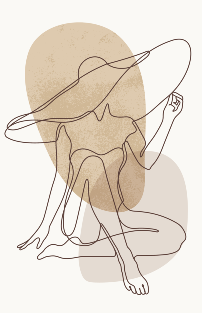 Woman's Art Glass Wall Art