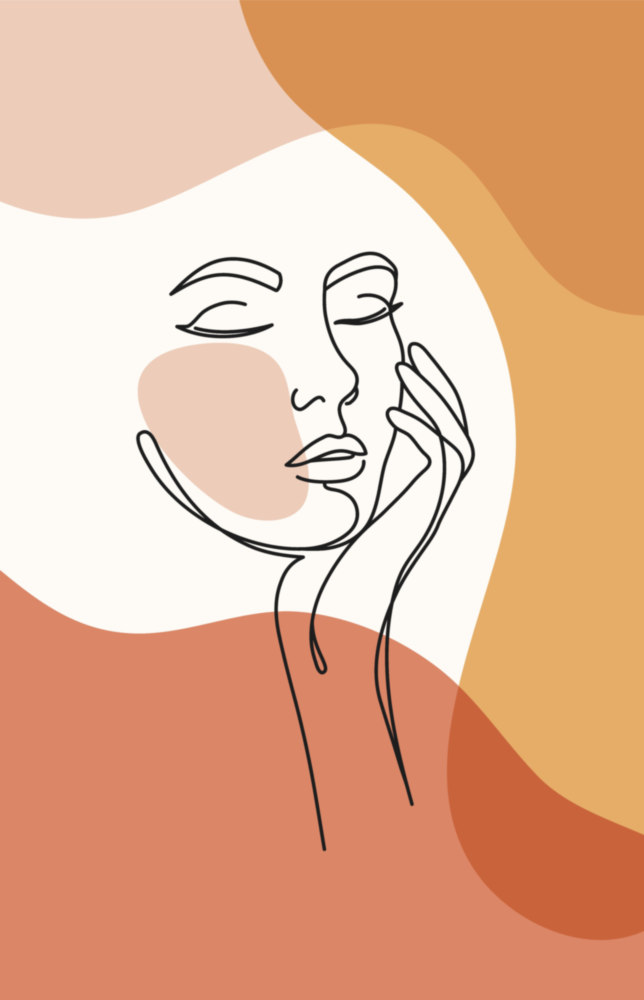 Woman's Art Glass Wall Art