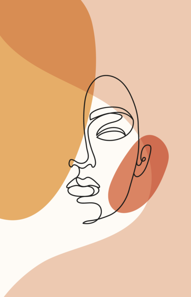 Woman's Art Glass Wall Art