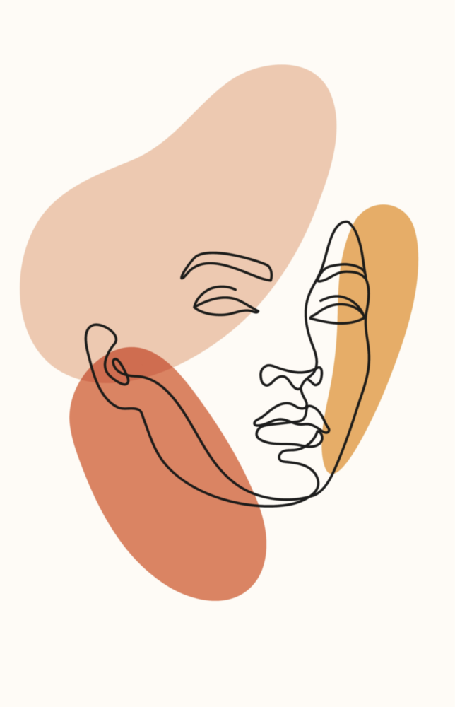 Woman's Art Glass Wall Art