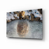 Reflections of the Wild Glass Wall Art