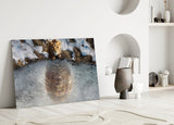 Reflections of the Wild Glass Wall Art