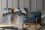 Reflections of the Wild Glass Wall Art