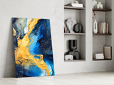 Cosmic Flow Glass Wall Art