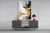 Elevate Your Space with Modern Abstract Glass Wall Art