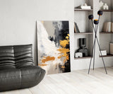 Elevate Your Space with Modern Abstract Glass Wall Art