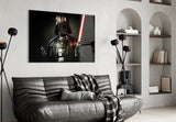 Vader's Luxurious Swipe Glass Wall Art