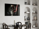 Vader's Luxurious Swipe Glass Wall Art