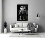 Lion Roar Glass Wall Art
