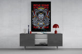 Mecha Geisha Glass Wall Art