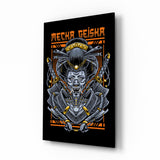 Decoración mural Mecha-Art Cuadro de cristal - 72x46 cm