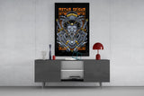 Mecha Geisha Glass Wall Art