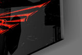 Devil's Mask Glass Wall Art