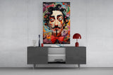 Ethereal Dreamscape Portrait Glass Wall Art