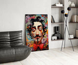Ethereal Dreamscape Portrait Glass Wall Art