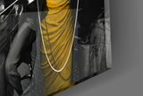 Marilyn's Bar Scene Glass Wall Art
