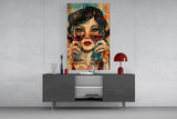 Wine Reflections Glass Wall Art