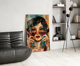 Wine Reflections Glass Wall Art