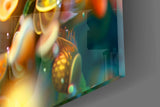 Blossoming Emotions Glass Wall Art
