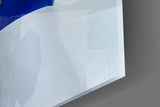 Blindfolded Serenity Glass Wall Art