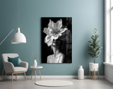 Floral Fusion Glass Wall Art