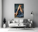 Royal Glamour Heels Glass Wall Art