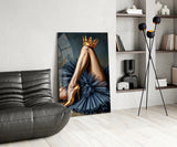 Royal Glamour Heels Glass Wall Art