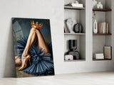 Royal Glamour Heels Glass Wall Art
