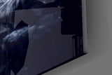 Cosmic Hands Reveal All Glass Wall Art