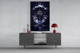 Cosmic Hands Reveal All Glass Wall Art