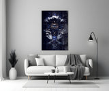 Cosmic Hands Reveal All Glass Wall Art