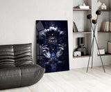 Cosmic Hands Reveal All Glass Wall Art