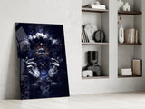 Cosmic Hands Reveal All Glass Wall Art