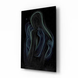 Cosmic Whispers Glass Wall Art