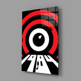 1984 Minimalist Glass Wall Art
