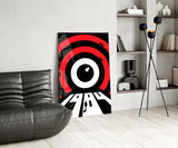 1984 Minimalist Glass Wall Art