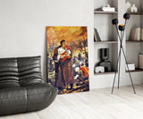 Epic Renaissance Battle Scene Glass Wall Art