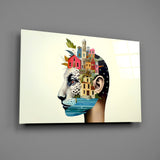 Urban Mindscapes Glass Wall Art