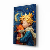 The Little Prince's Dream Glass Wall Art