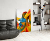 Colorful Gesture Glass Wall Art