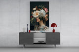 Floral Fantasy Glass Wall Art