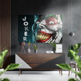 Joker Brushed Aluminium Dibond Wall Art
