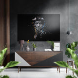 Broken Brushed Aluminium Dibond Wall Art - 60x39 cm