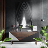 Solo – Quadro da parete in alluminio Dibond spazzolato - 60x39 cm